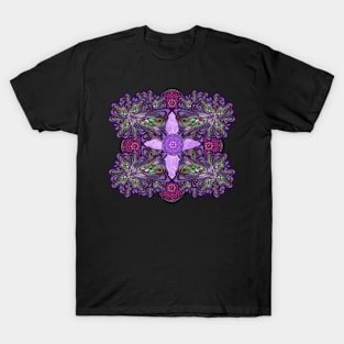 Abstract Blooming Shrooming T-Shirt